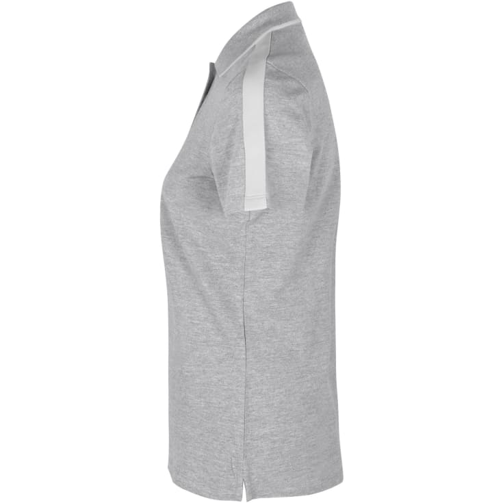 ID dame Polo T-shirt, Grå Melange, S