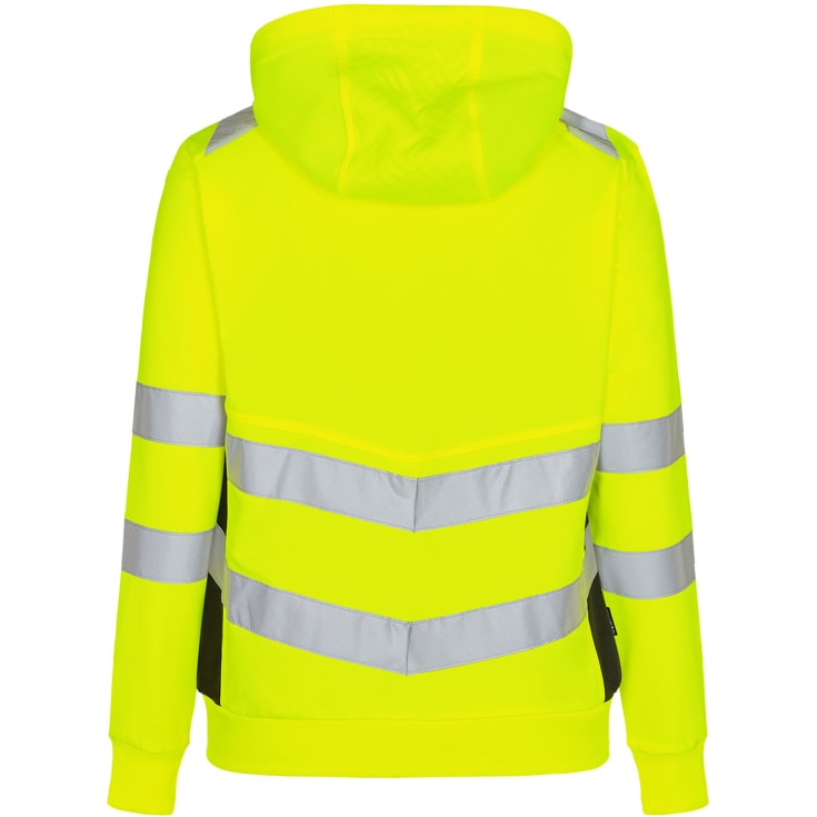 Engel Safety dame hættetrøje, Hi-vis Gul/Sort, S