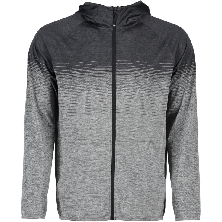 GEYSER seamless cardigan, Anthracite melange, S
