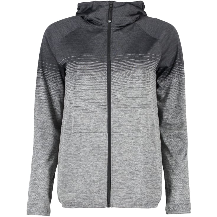 GEYSER Seamless dame cardigan, Anthracite melange, XS