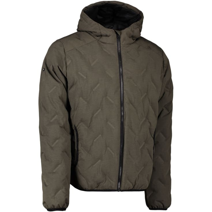 GEYSER vatteret jakke, Oliven melange, M