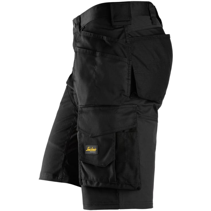 Snickers AllroundWork håndværkershorts 6151, Sort, 50