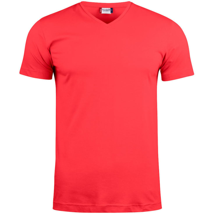 Clique Basic  T-shirt, Rød, 2XL