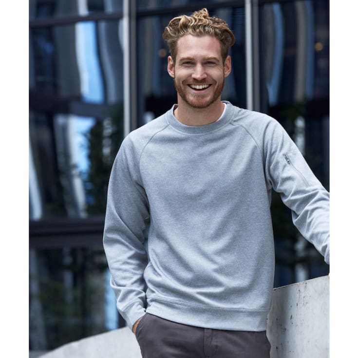 Clique Basic Active  sweatshirt, Gråmeleret, L