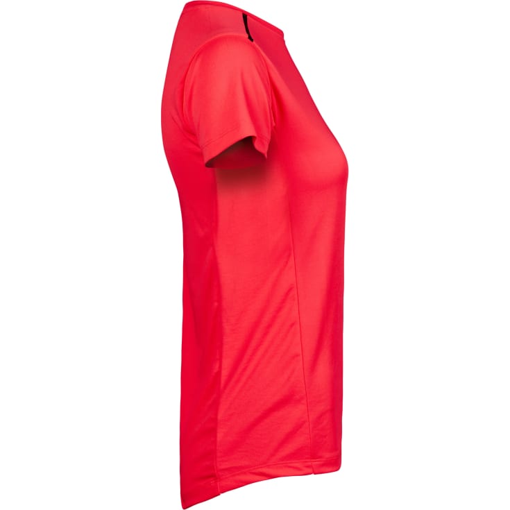 Tee Jays Luxury Sport dame T-shirt, Rød, 2XL