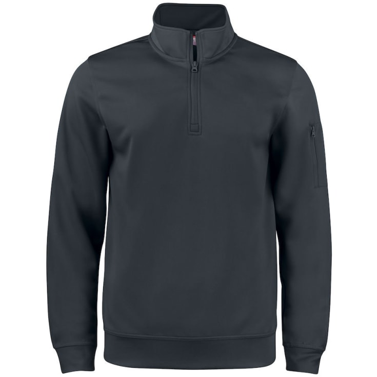 Clique Basic Active sweatshirt, Sort, 4XL