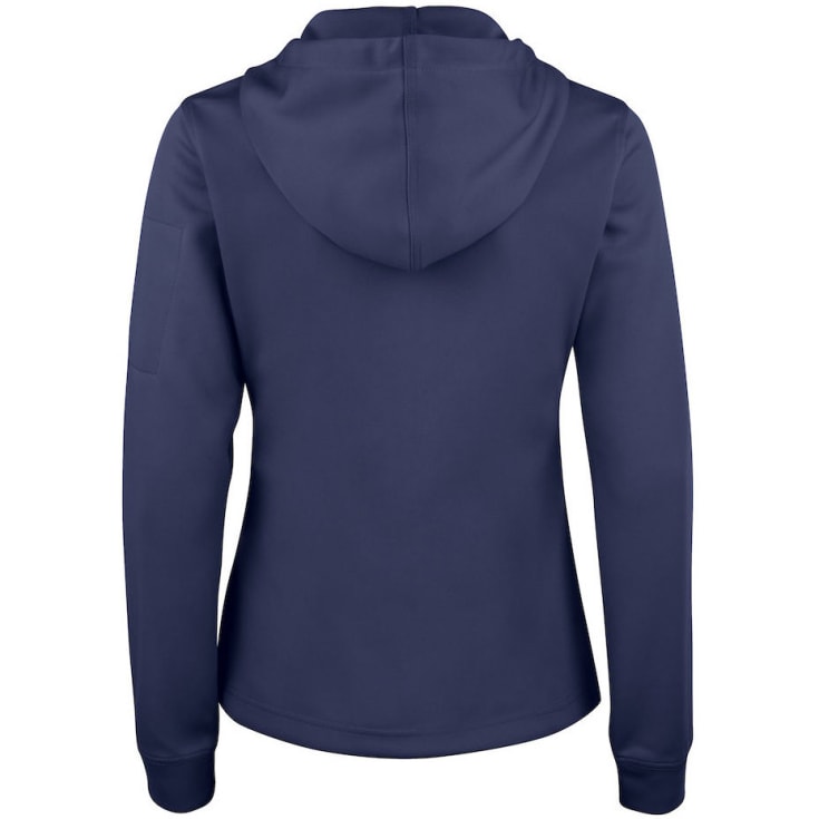 Clique Basic Active dame hættetrøje, Mørk Marine, XS