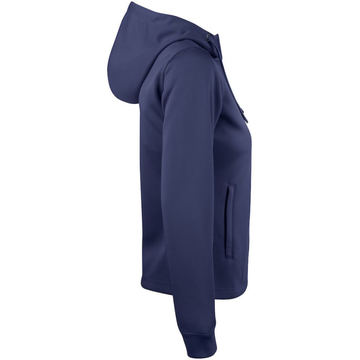 Clique Basic Active dame hættetrøje, Mørk Marine, XS