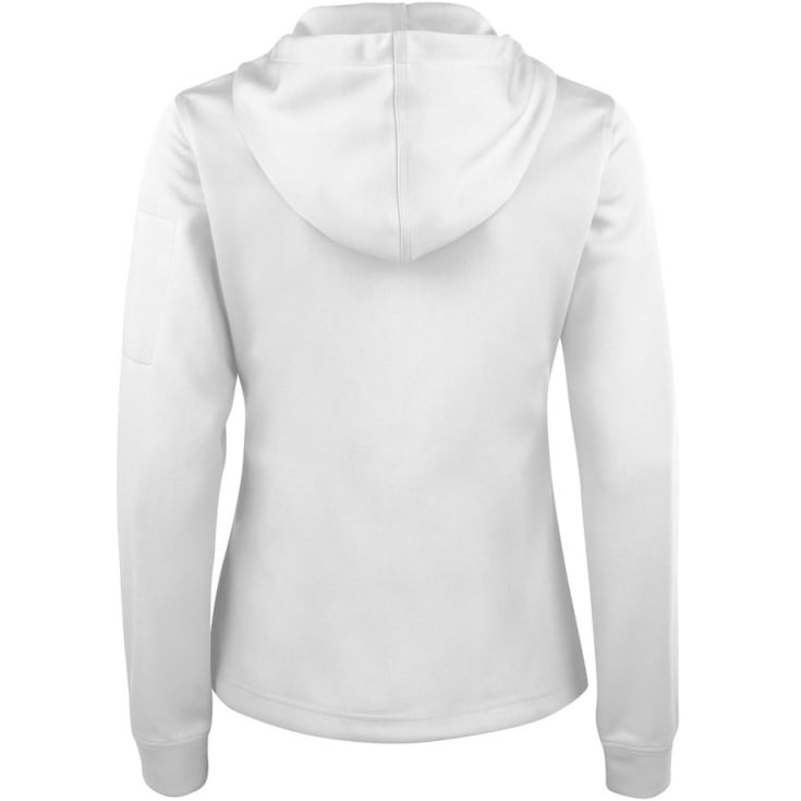 Clique Basic Active dame hættetrøje, Hvid, S