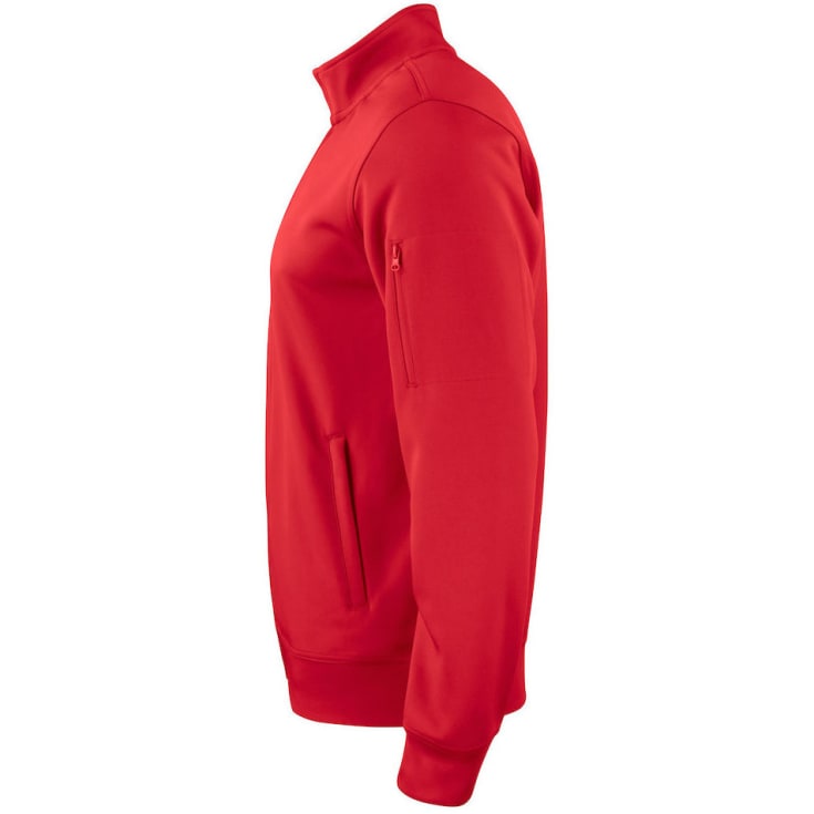 Clique Basic Active  cardigan, Rød, 2XL