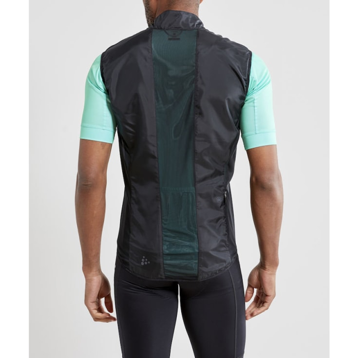 Craft Essence let vindvest, Sort, 2XL