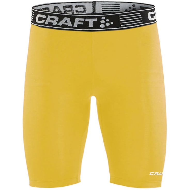 Craft Pro Control kompressionstights, Sweden yellow, L