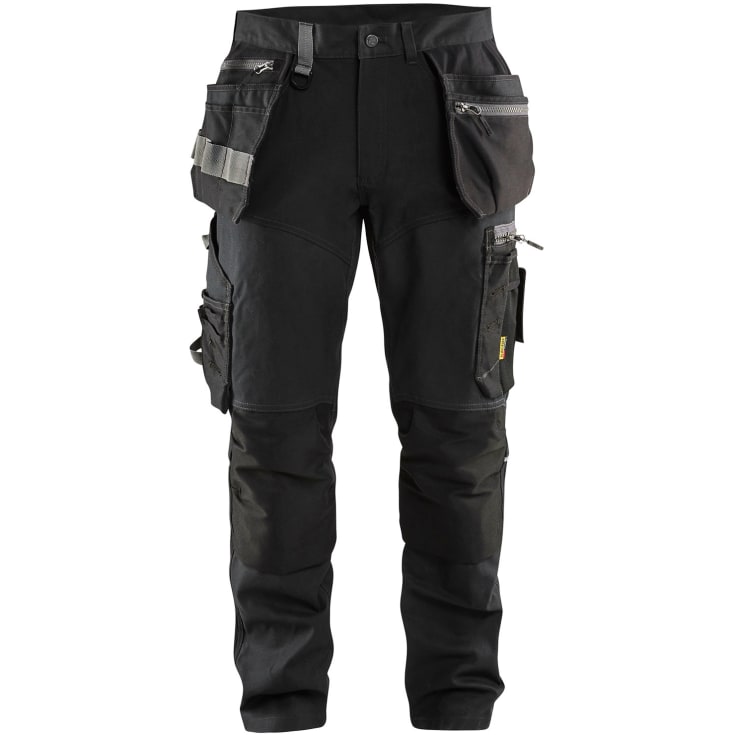 Blåkläder Workwear 1599 arbetsbyxor med 4-vägs stretch, svart, st C56