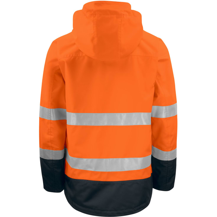ProJob skaljakke 6440, Hi-Vis Orange/Sort, L