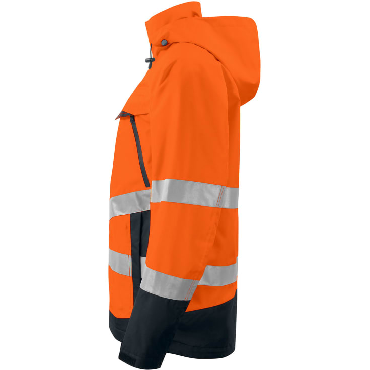 ProJob skaljakke 6440, Hi-Vis Orange/Sort, L