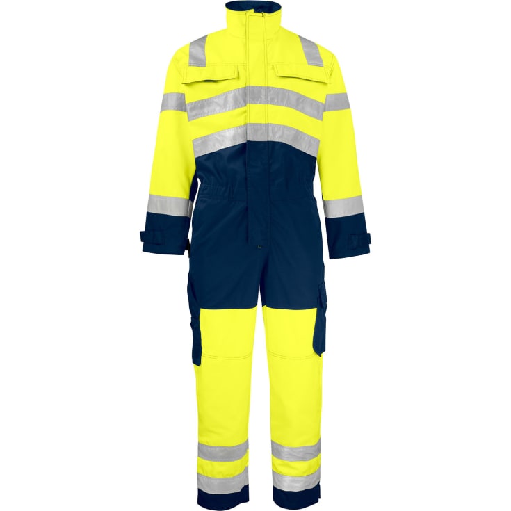 ProJob kedeldragt 6203, Hi-vis Gul/Marine, C62