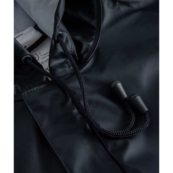 Lyngsøe PU regnfrakke, Marine, XL