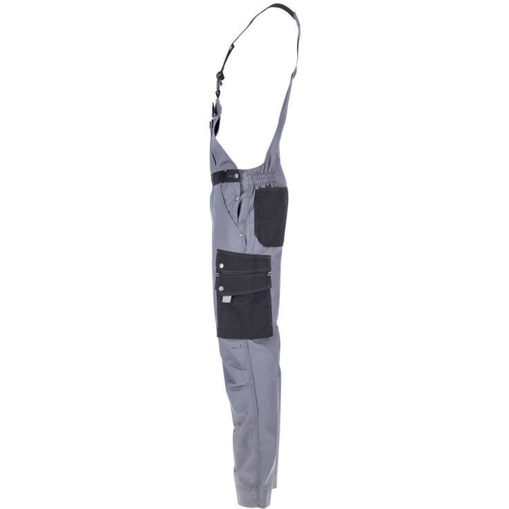Kramp Original Light arbejdsoveralls, Grå/Sort, XL