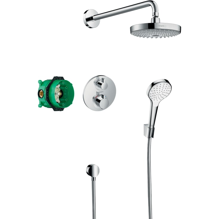 Hansgrohe Croma Select S dusjsett, krom