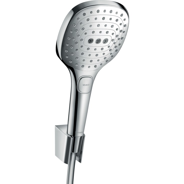 Hansgrohe Raindance Select E dusjsett, vannbesparende, krom