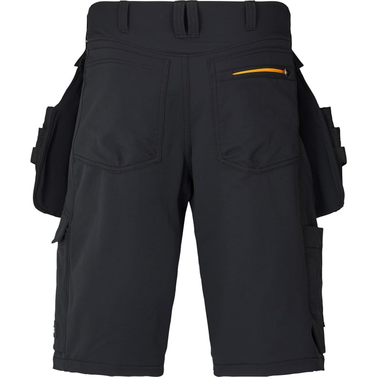 Kansas Evolve Craftsmen håndværkershorts Full stretch, Sort, C44