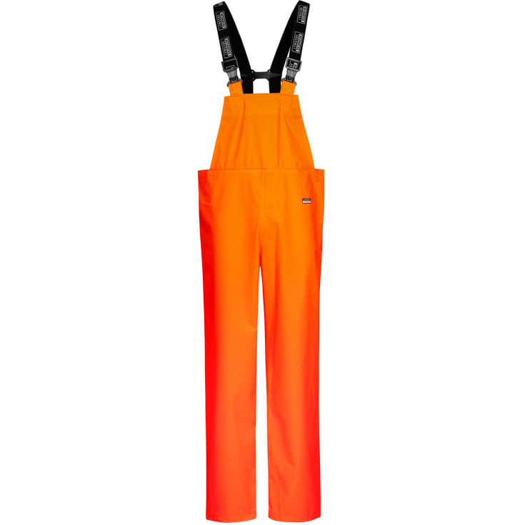 Lyngsøe PU regnoveralls, Hi-vis Orange, M