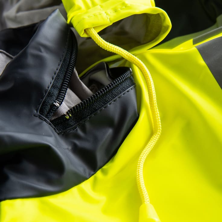 Lyngsøe Multinorm PU termokedeldragt, Hi-vis Gul/Marine, XL