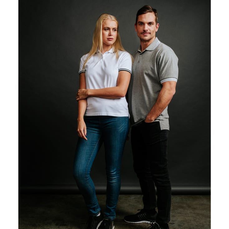 YOU Napoli polo T-shirt, Hvid, 3XL