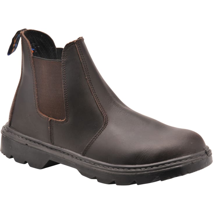 Portwest Steelite Dealer vernestøvletter S1P, brun, str. 41