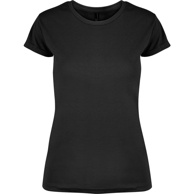 YOU Kos dame T-shirt, Sort, L