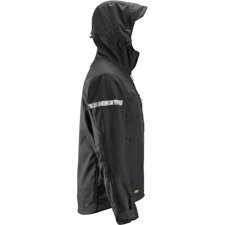 Snickers AllroundWork softshelljakke 1229, Sort, L