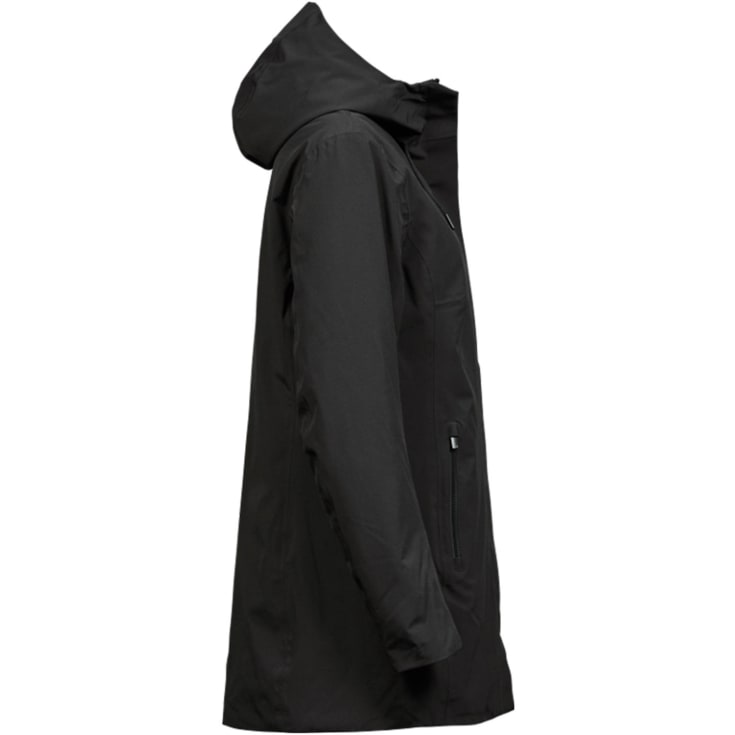 Tee Jays All Weather dame parkajakke, Sort, M