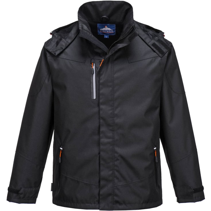 Portwest Outcoach jakke, Sort, M