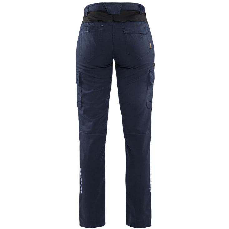 Blåkläder Workwear servicebukser dame, mørk marine/sort, str. D24