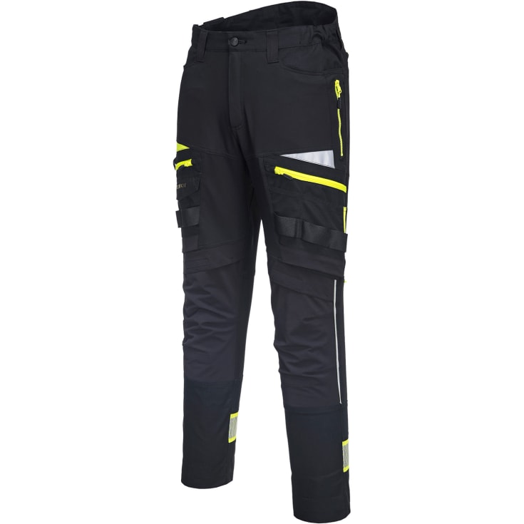 Portwest DX4 arbejdsbukser full stretch, Sort, 36