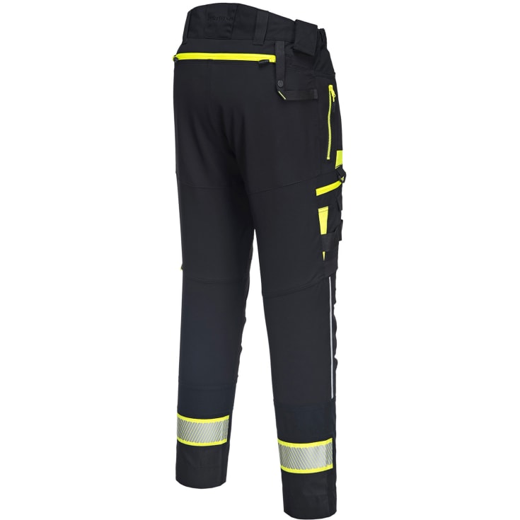 Portwest DX4 arbejdsbukser full stretch, Sort, 36