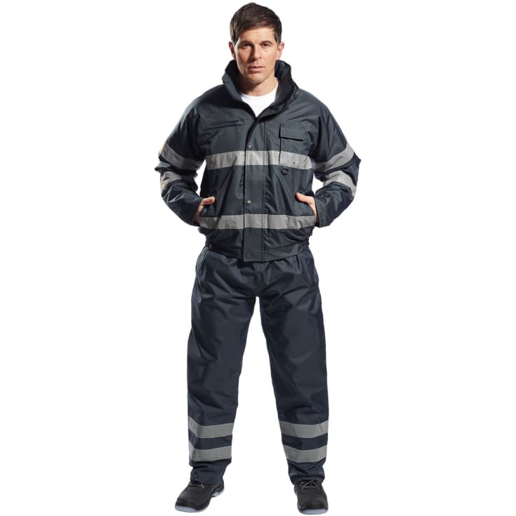 Portwest Iona Lite pilotjakke, Sort, XL