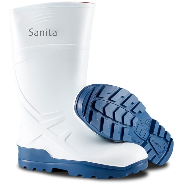 Sanita Omega gummistøvler O4, Hvid, 47