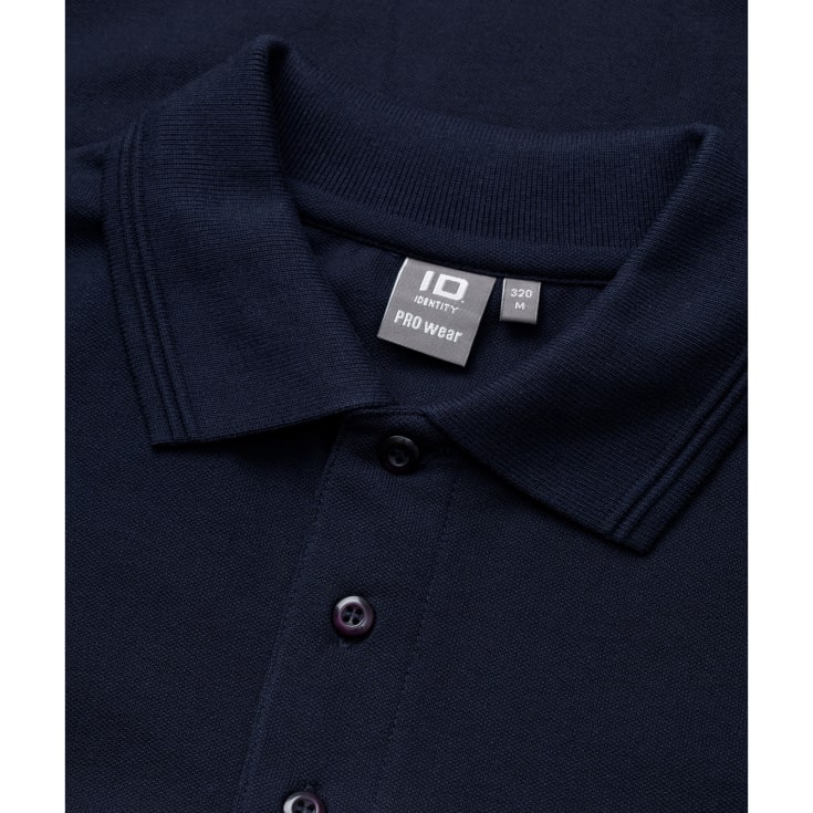 ID Pro Wear poloskjorte, marineblå, str. L