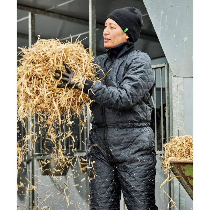 Elka termodräkt dam, svart, st 4XL