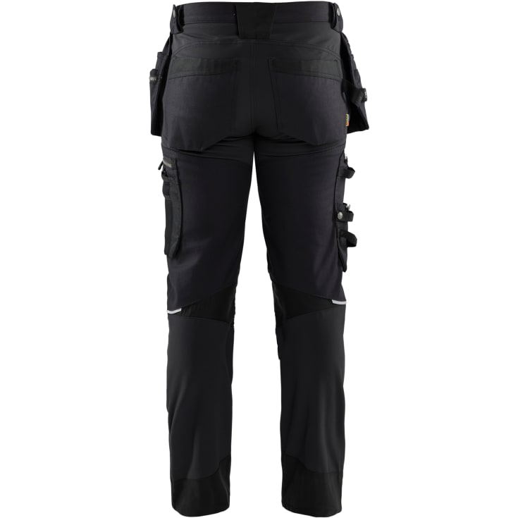 Blåkläder Workwear 1790 hantverksbyxor med 2-vägsstretch, svart, st C44