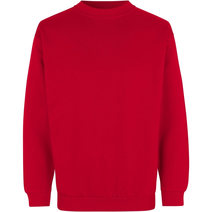 ID Game collegegenser, rød, str. 2XL