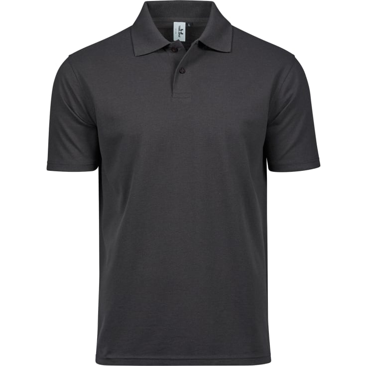 Tee Jays Power poloskjorte, mørkegrå, str. S