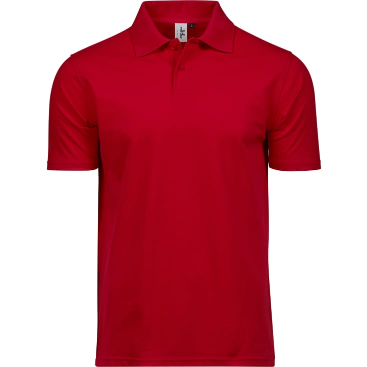 Tee Jays Power polo T-shirt, Rød, S