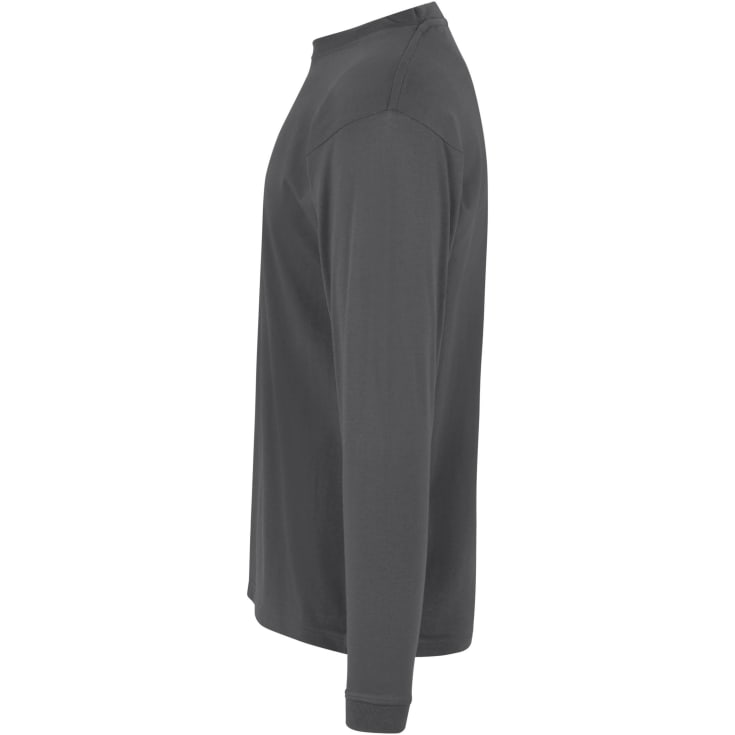 ID Pro Wear t-skjorte langermet, sølvgrå, str. M