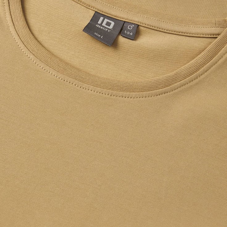 ID T-shirt med stretch, Sand, M