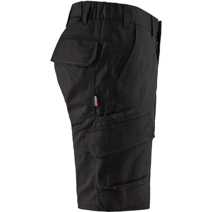 Blåkläder Workwear 1446 Industri shorts med 2-vejs stretch, sort, str. C56