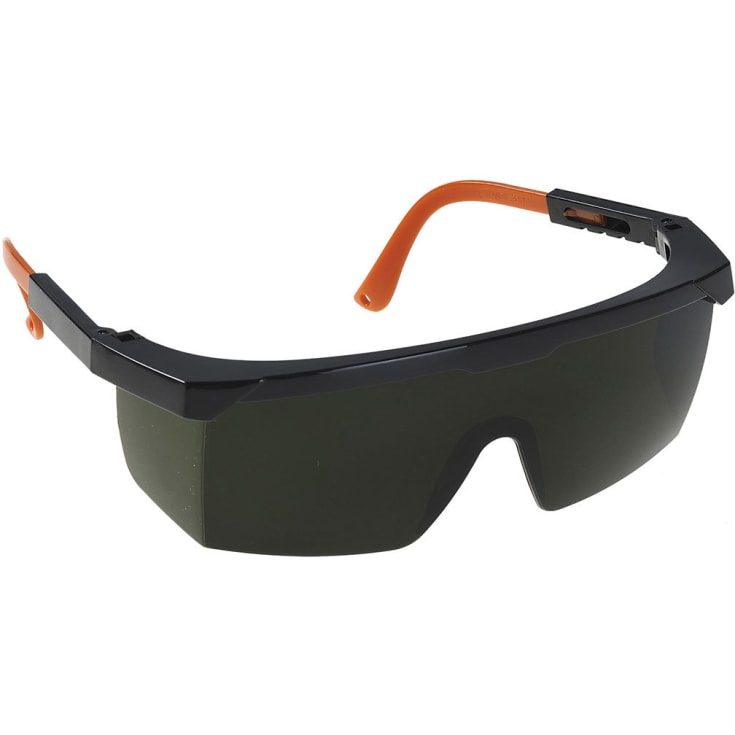 Portwest PW68 svejsebriller, level 5, Flaskegrøn, ONESIZE