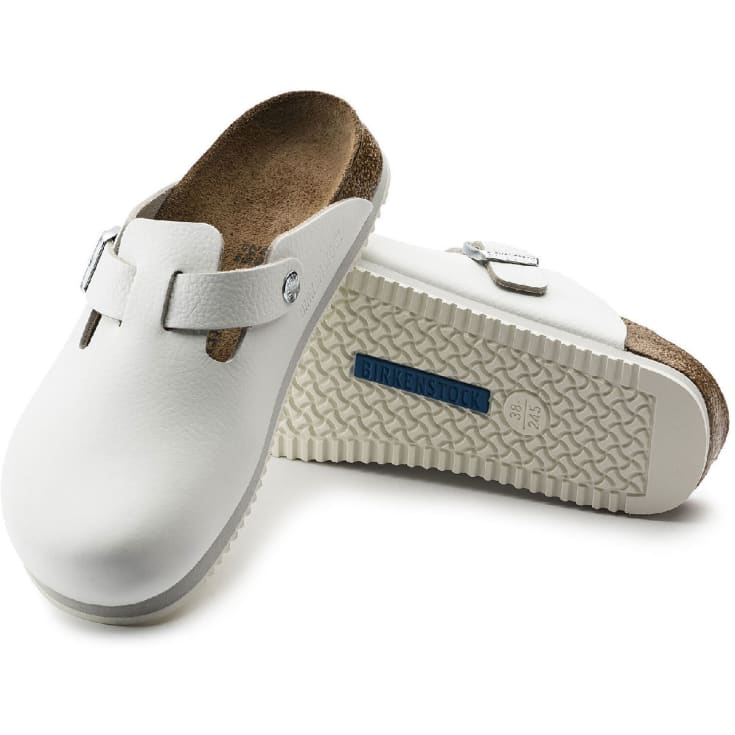 Birkenstock Boston Supergrip Regular Fit sandaler, Hvid, 36