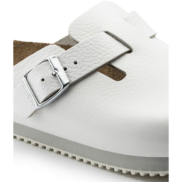 Birkenstock Boston Supergrip Regular Fit sandaler, Hvid, 36